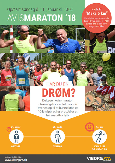 avismaraton 2018 flyer